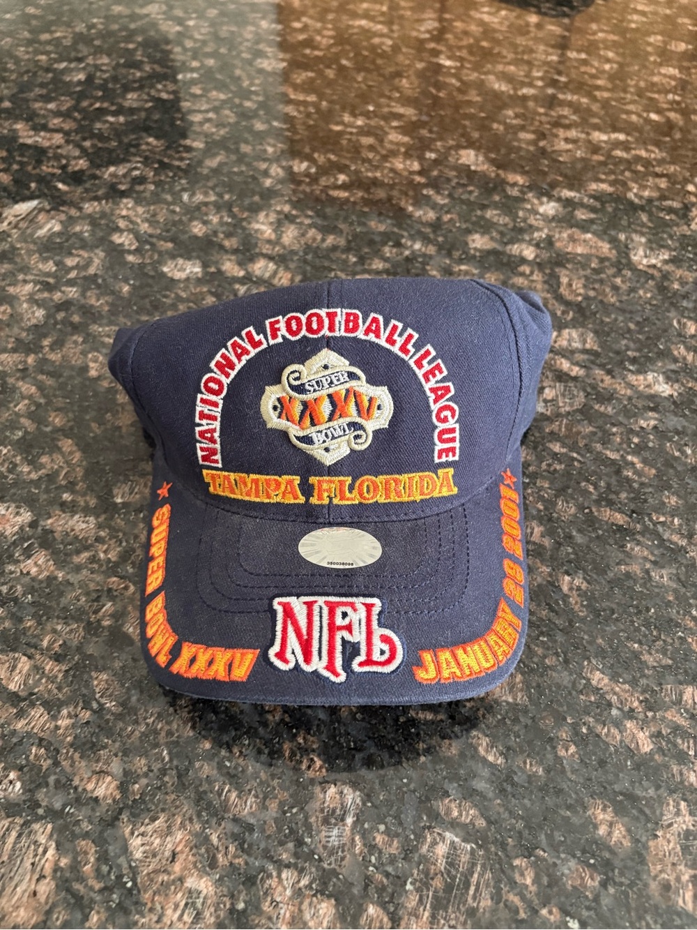 Super Bowl XXXV Adjustable Hat - Super Bowl 35 - American Needle